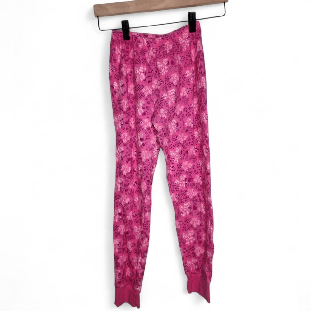 Ivy and Moon Girls Pink Floral Loungewear Pajama Pants Size M